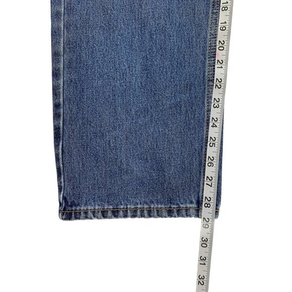 Levi's 505 Mens Blue Denim Jeans - Picture 6 of 7